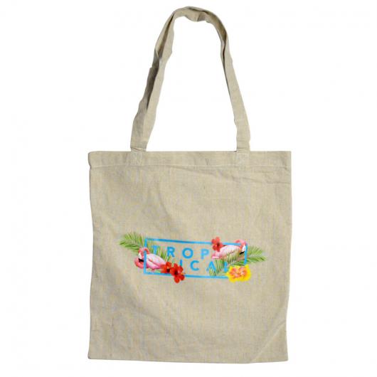 Printed Hemp Tote Bags